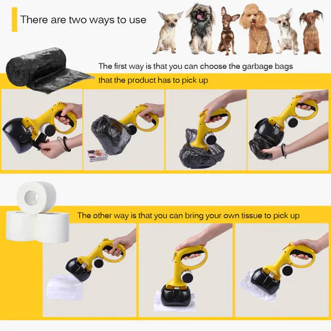 Dog Poop Collector Grabber