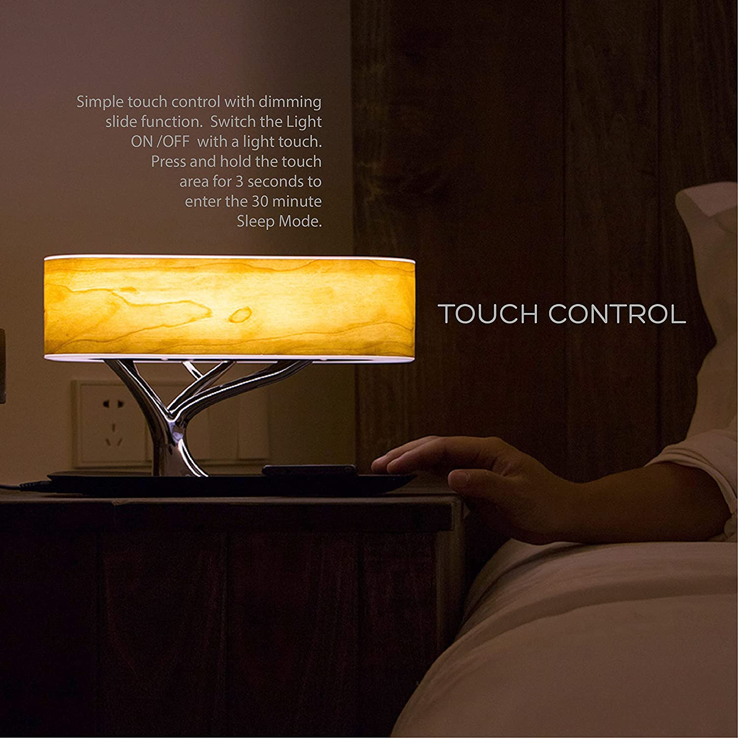LED Bedside Smart Table Lamp
