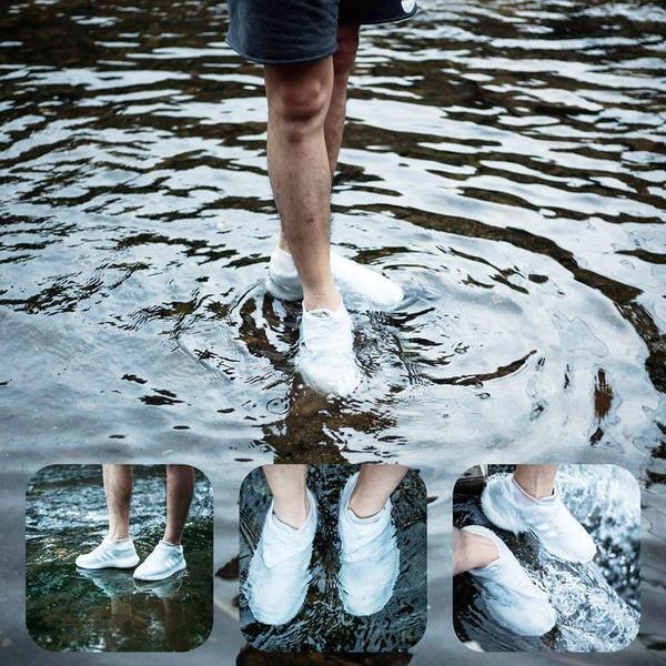 Waterproof Non-Slip Silicone Shoes Cover (1 Pair)