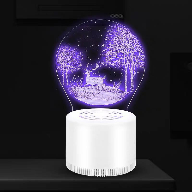 3D Illusion Electronic Mosquito Killer Lamp