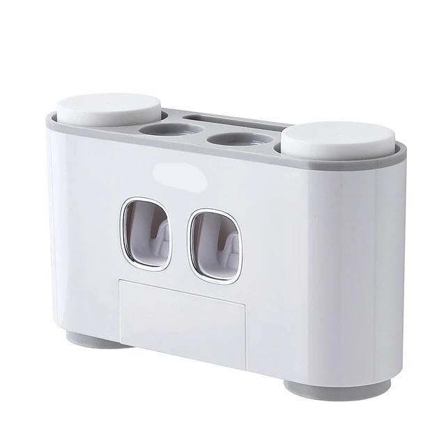 Auto Toothpaste Dust Proof Dispenser Wall Mounted Squeezers Bathroom Accessories