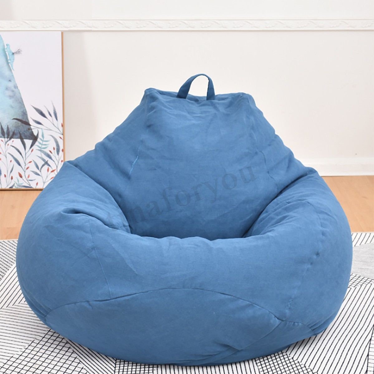 Soft Giant Bean Bag Chair For Kids And Adults (No filling)