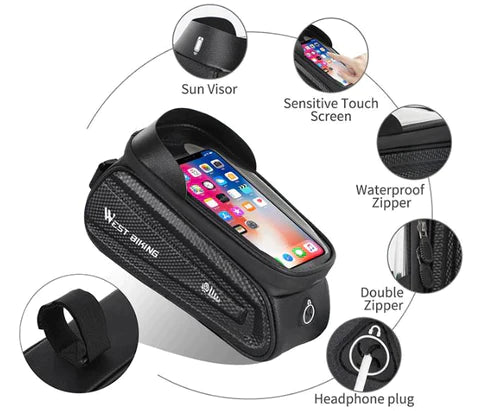 West Biking Bicycle Frame Bag