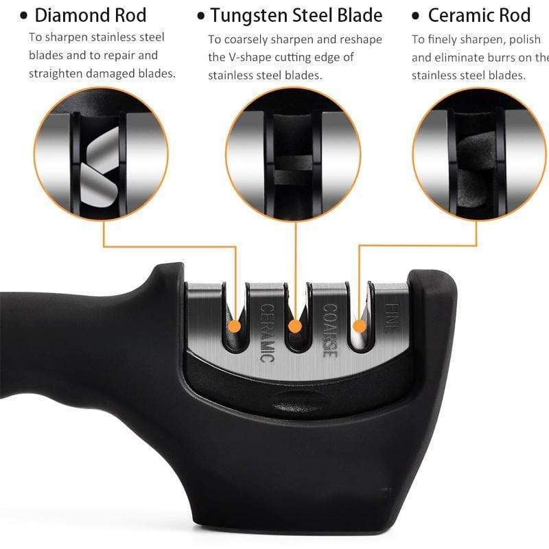 3 Stages Professional Knife Sharpener