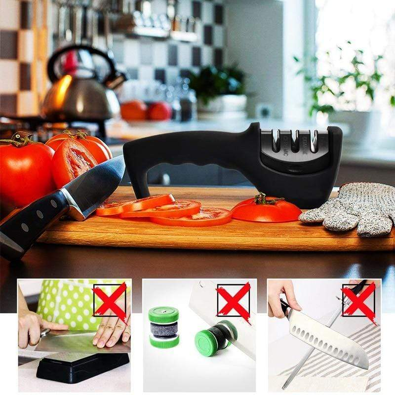 3 Stages Professional Knife Sharpener