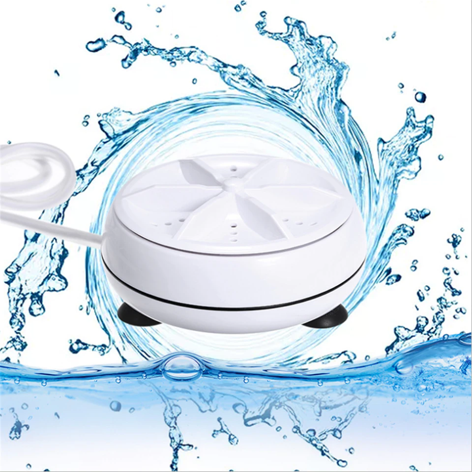 Mini Portable Ultrasonic Washing Machine