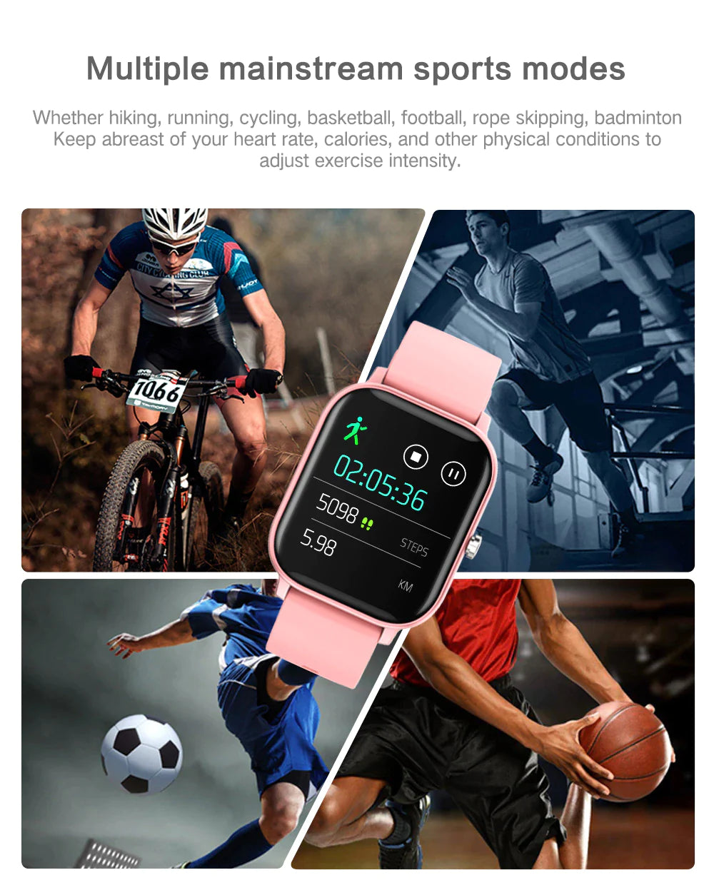 Full Touch Smartwatch Fitness P8