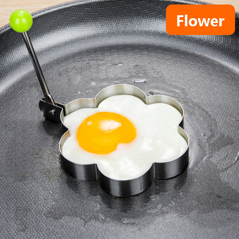 Creative 5 Style Fried Egg Pancake Omellette Shaper Mold
