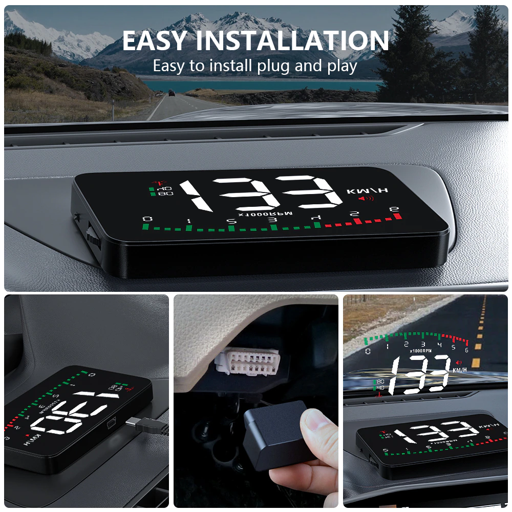 Auto EOBD OBD2 Head Up Display