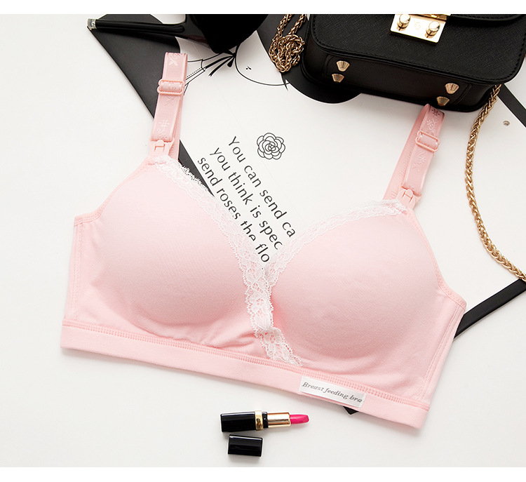 Maternity Nursing Feeding Cotton Bra