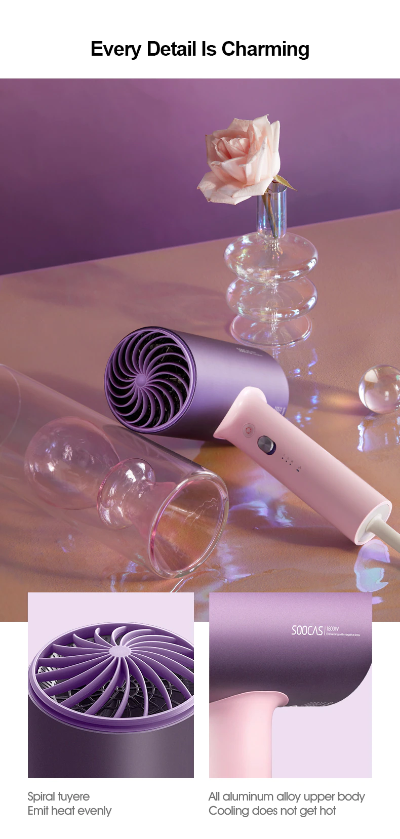 Professional Negative Ion Hair Dryer