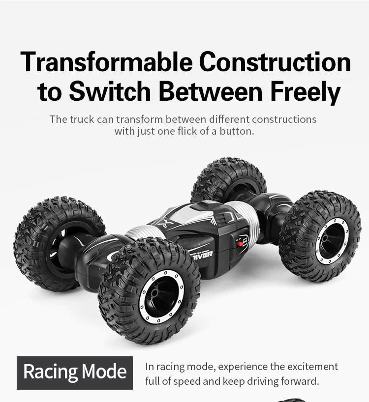 4WD Remote Control High Speed Twist-Desert Off Road RC Car Buggy on Road Drift Car