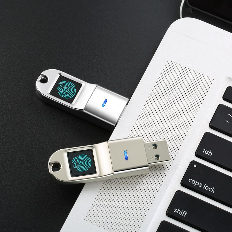 Encryped Finger Print Pen Drive USB Flash Drive 3.0 Memory Stick