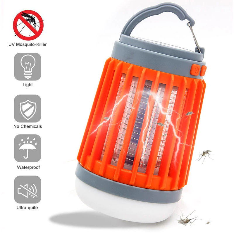 UV LED Solar Anti Insect Repeller For Outdoor Activities