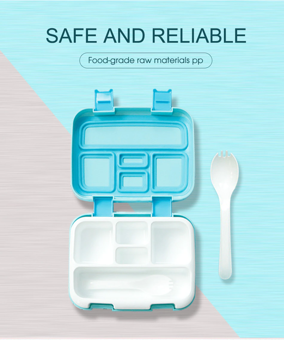 Microwavable Leakproof Food Container Lunch Bento Box