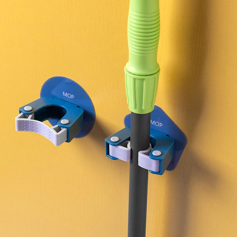 Wall Mounted Mop Organizer