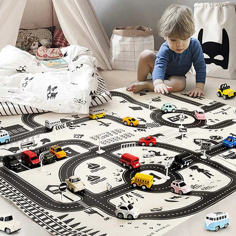 Make Believe Map Baby Play Mat