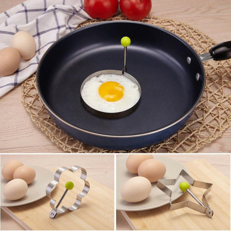 5 pcs Stainless Steel Fried Egg Shaper