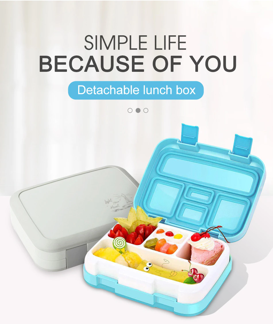 Microwavable Leakproof Food Container Lunch Bento Box