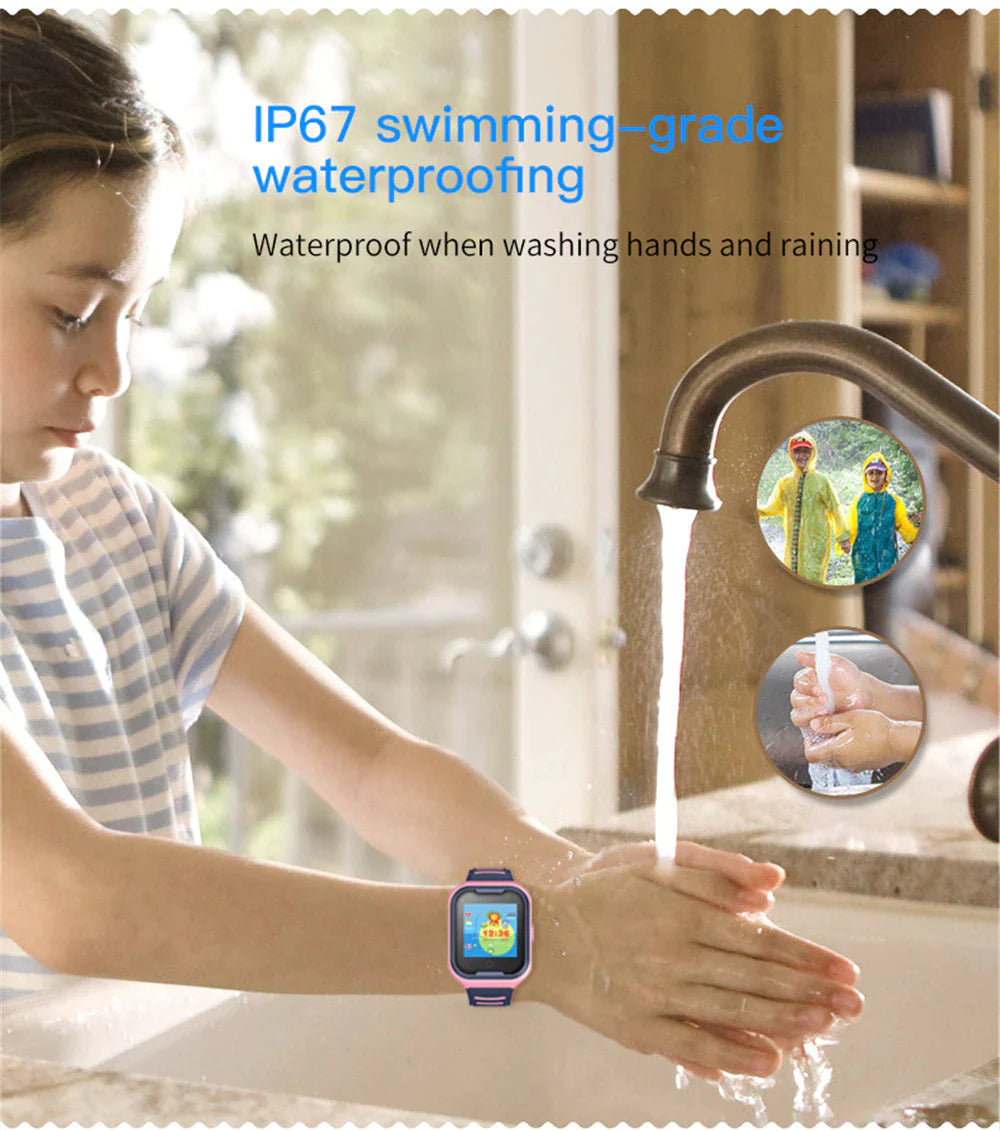 Kids Waterproof IPX7 Smartwatch 4G