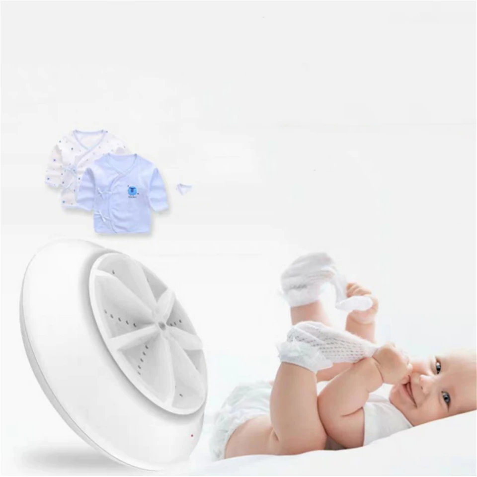 Mini Portable Ultrasonic Washing Machine