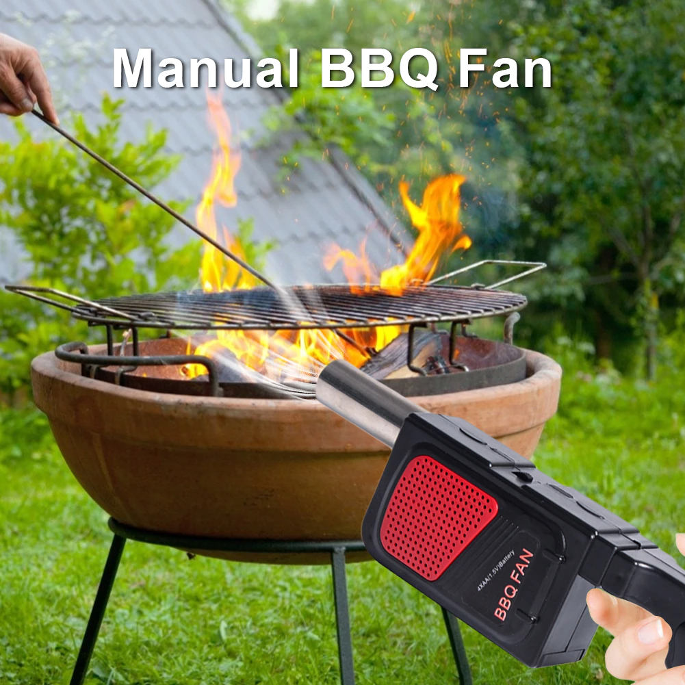 Handheld Electric BBQ Fan Air Blower