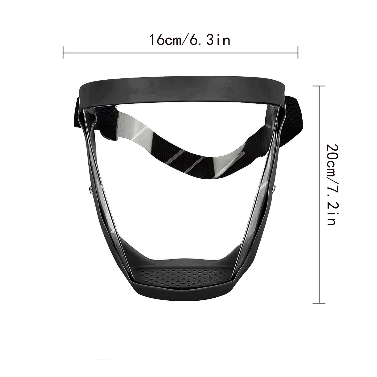 Full Protective Face Shield Reusable Kitchen Tool