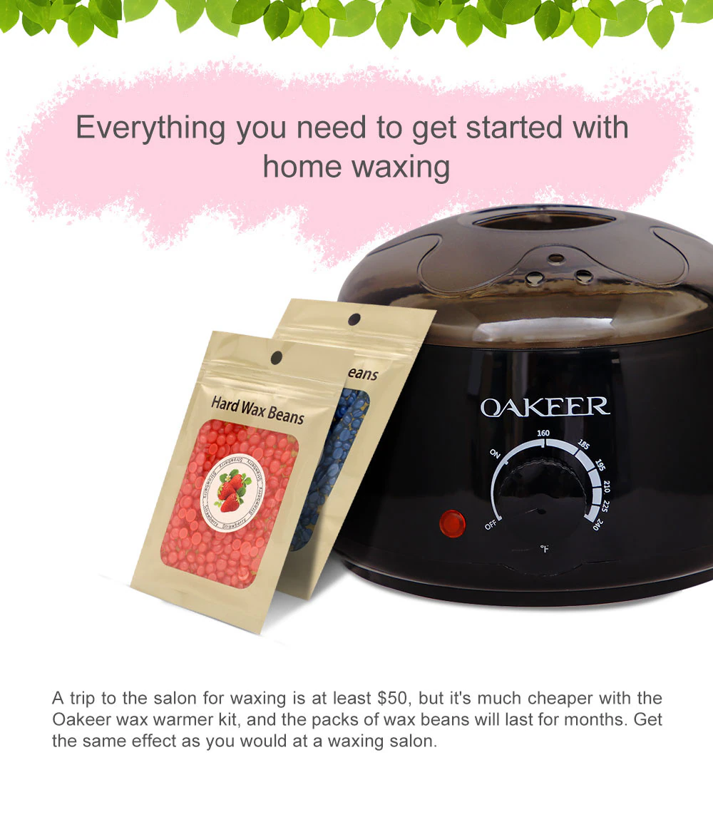 Wax Painless Hair Removal Kit