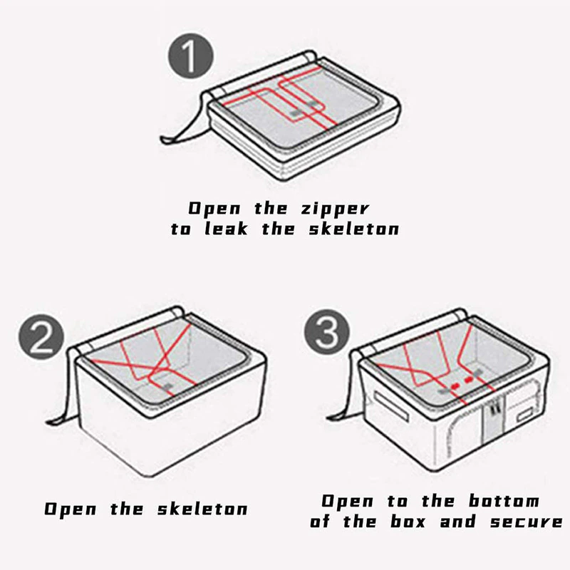 Home Storage Foldable Storage Box Organizer