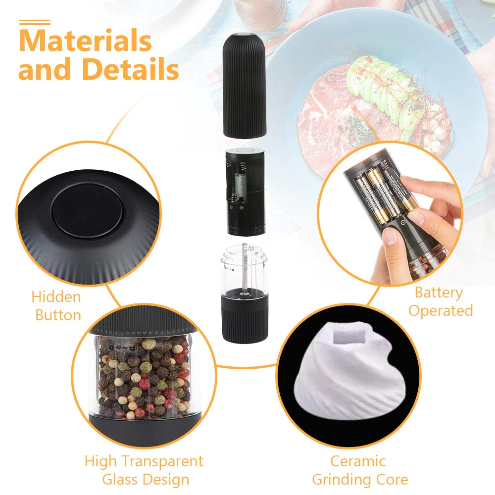 Electric Salt and Pepper Grinder