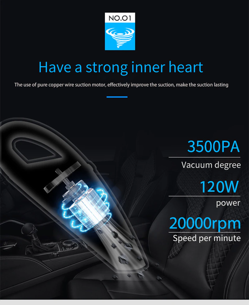 Car Portable Vacuum Cleaner