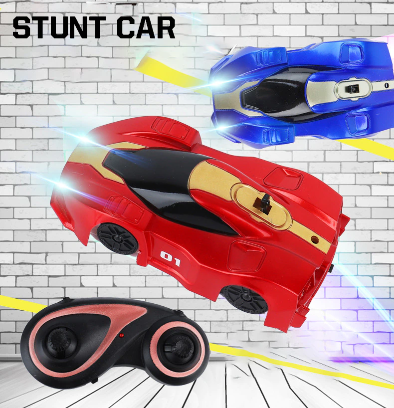 Anti-Gravity Remote-Controlled Drift Racing Car 360 Rotating Stunt RC Car Antigravity Machine Auto Toy Cars With Remote Control