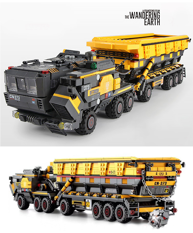 Military Personnel and Bucket Carrier Model Building Blocks