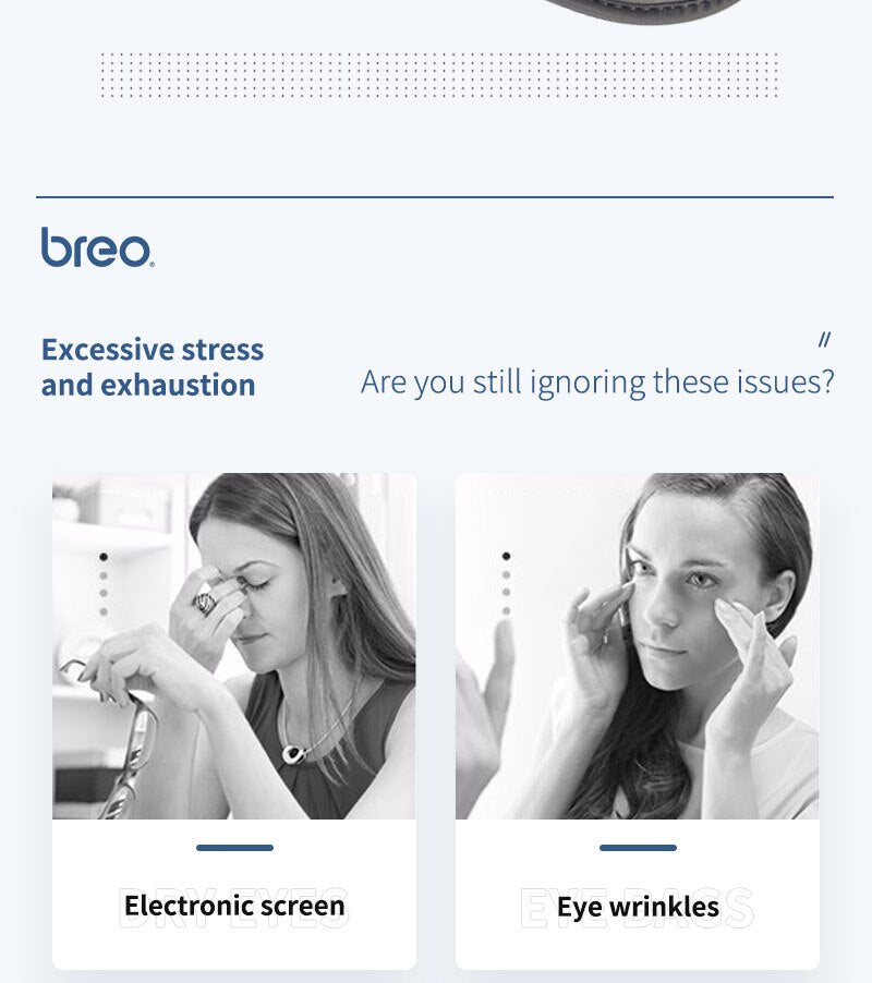 Hot Air Compression Electric Eye Massager