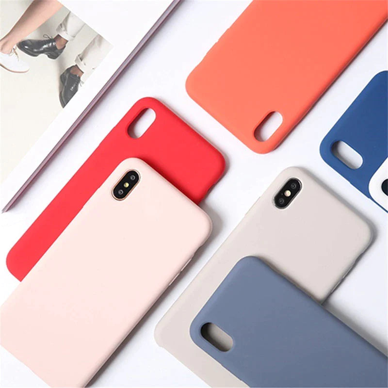 Silicone Case Cover 2020 for All Iphones MODEL with LOGO