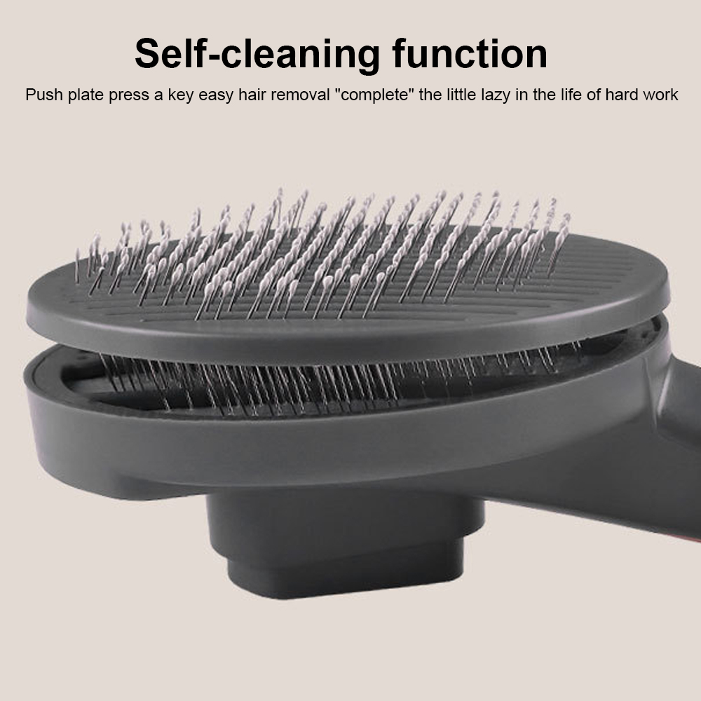 Self-Cleaning Pet Grooming Slicker Brush