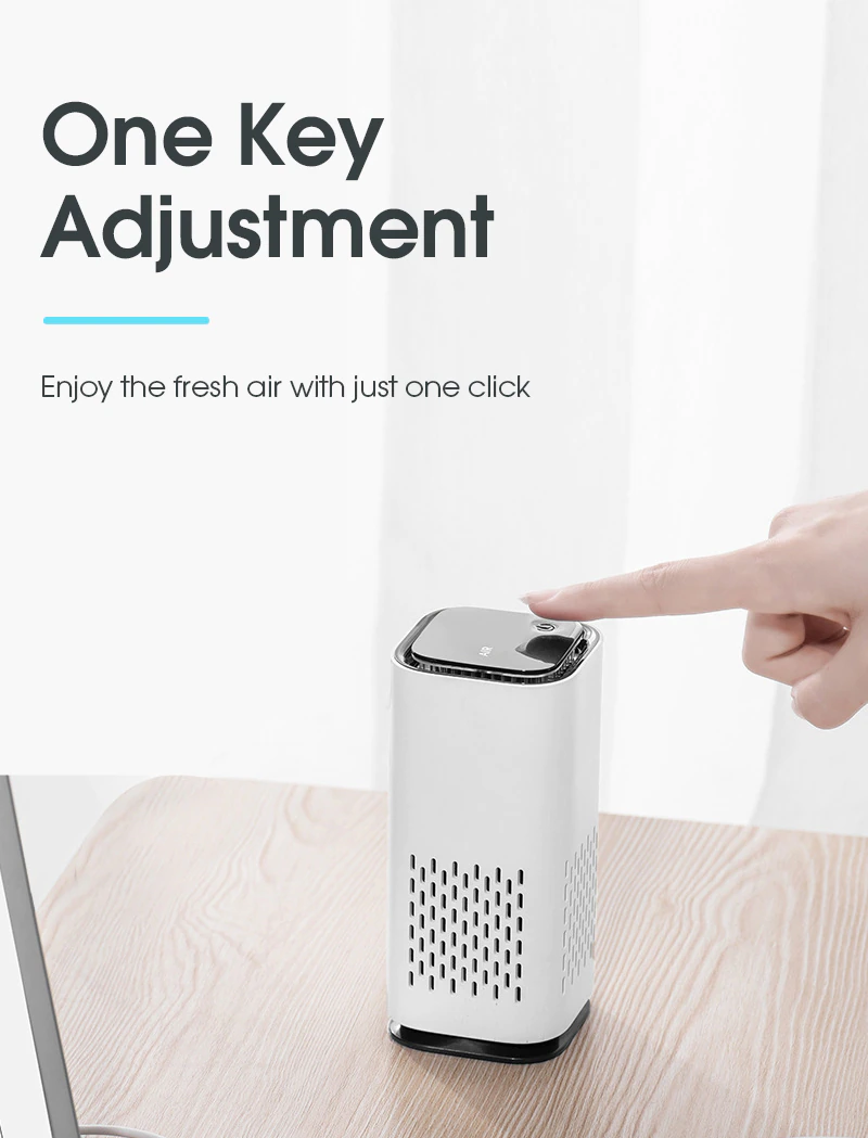 Mini Home and Vehicle Air Cleaner Purifier