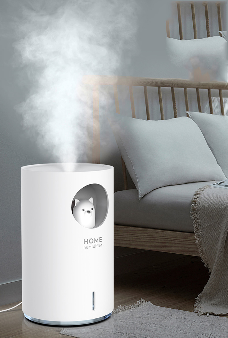 Bear LED Ultrasonic USB Air Humidifier