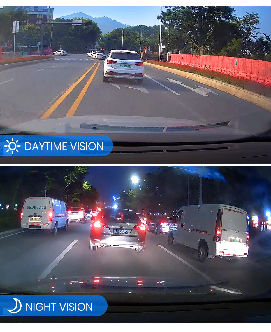 Multimedia Player with ADAS Dvr FHD 1080P Car Dash Camera