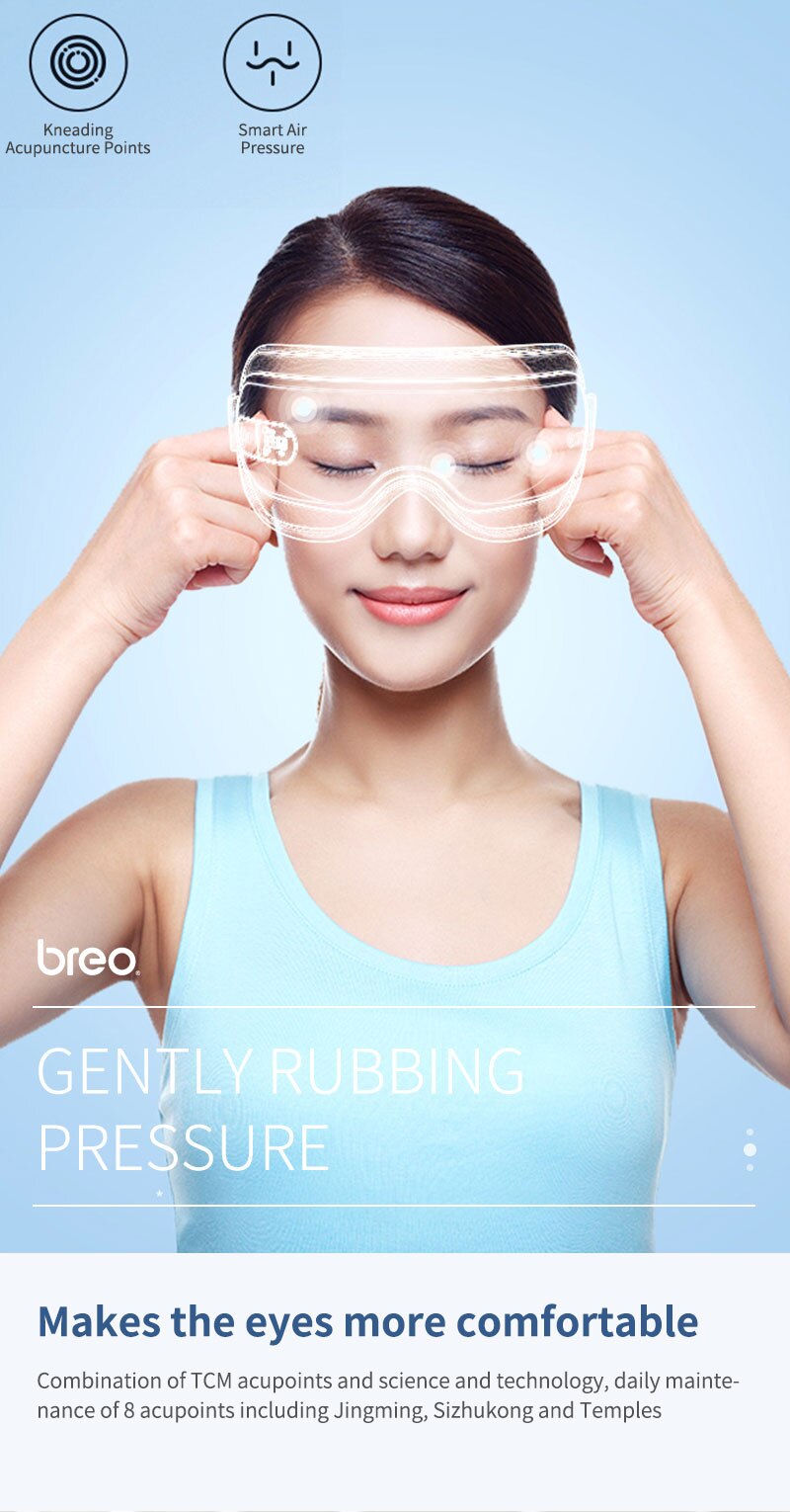 Hot Air Compression Electric Eye Massager