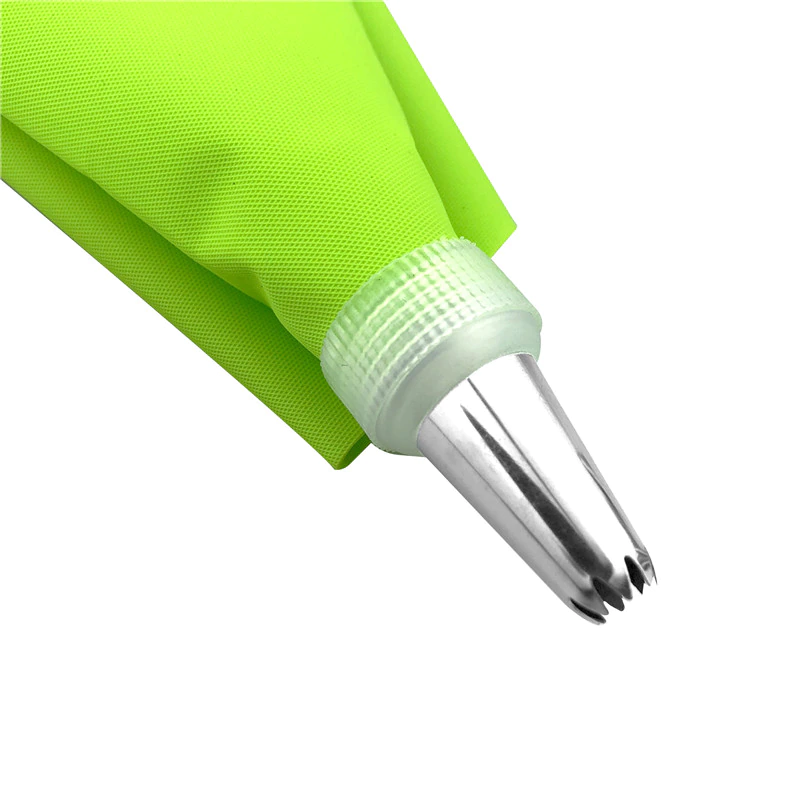 8 Pcs Set Silicone Pastry Piping Bag Tips Kitchen Cake Icing Cake Decorating Tools
