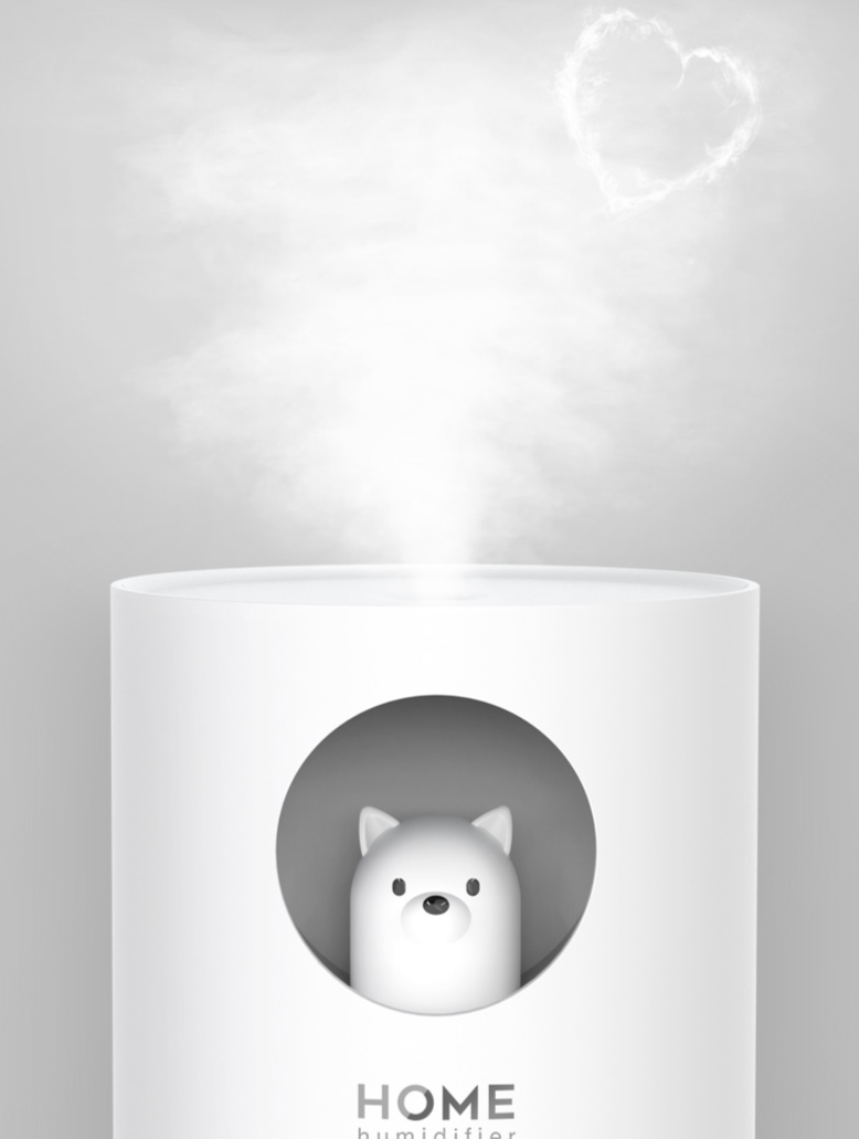 Bear LED Ultrasonic USB Air Humidifier