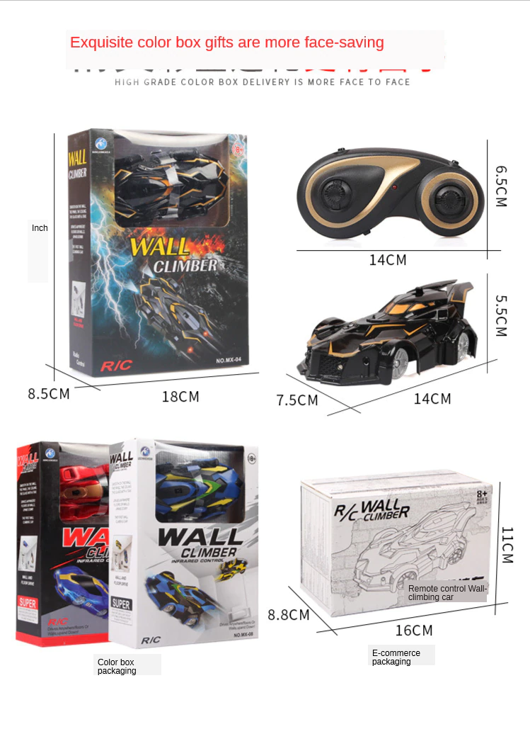 Anti-Gravity Remote-Controlled Drift Racing Car 360 Rotating Stunt RC Car Antigravity Machine Auto Toy Cars With Remote Control