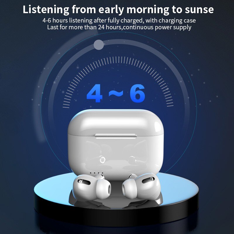 Bluetooth In-Earbuds with Portable Wireless Charging Case Headset Earphone Earbuds TWS Wireless Earbuds Earphones