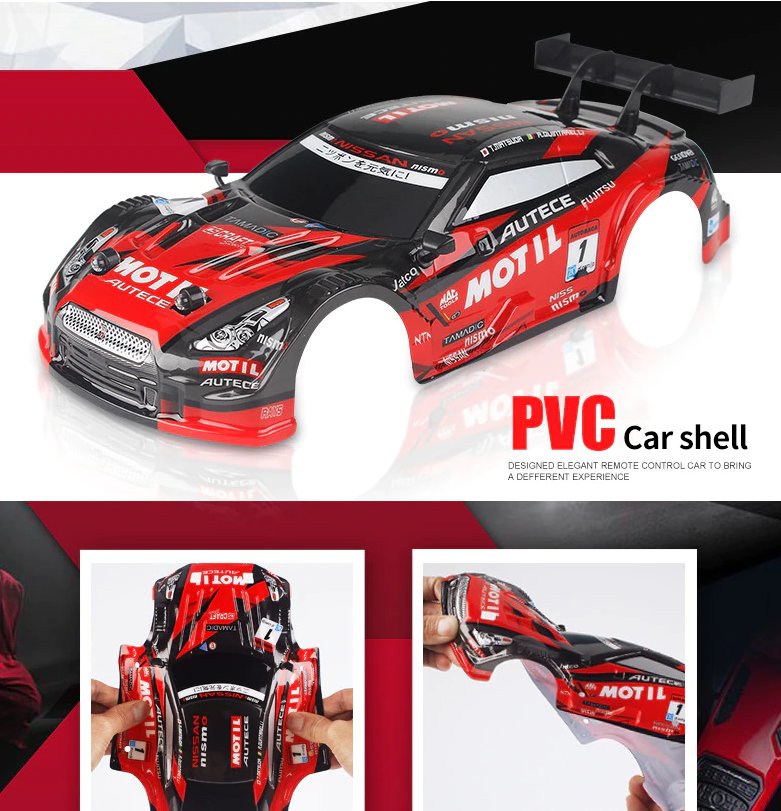 4WD Remote Control Drag Racing Drift Car High-Speed Car Hobby Toys
