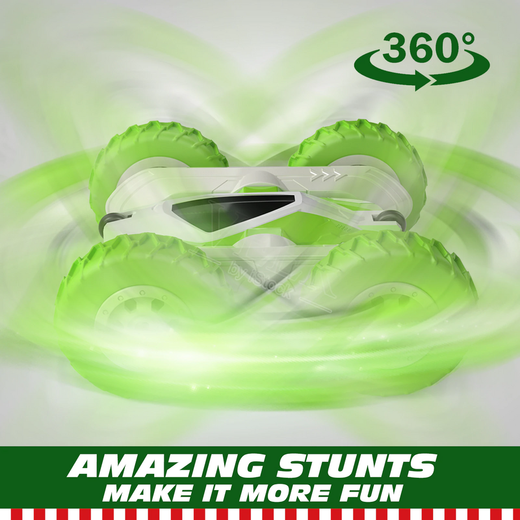 360 Degree Flip Remote Control Stunt Drift RC Car High-Speed Tumbling Crawler Off Road Vehicle