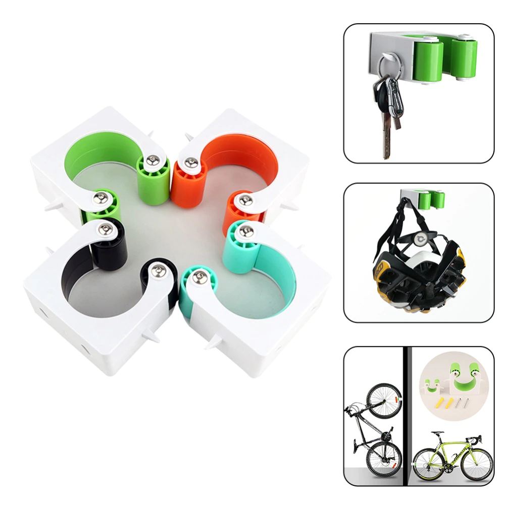 Portable Bicycle Storage  Indoor Buckle Wall Stand