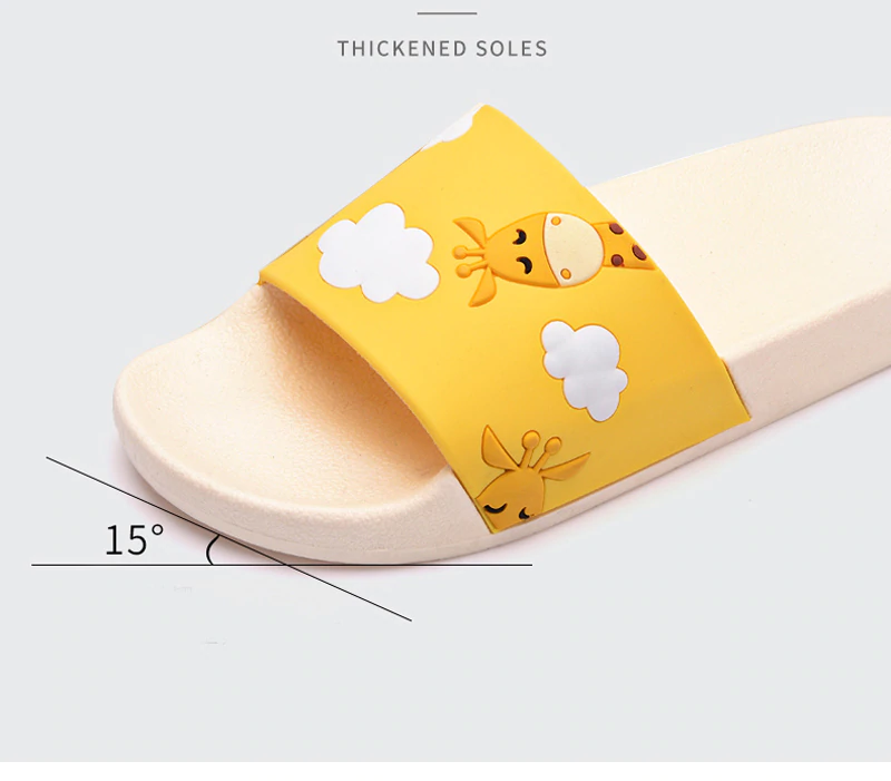 Kawaii Vibrant Cartoon Summer Slippers
