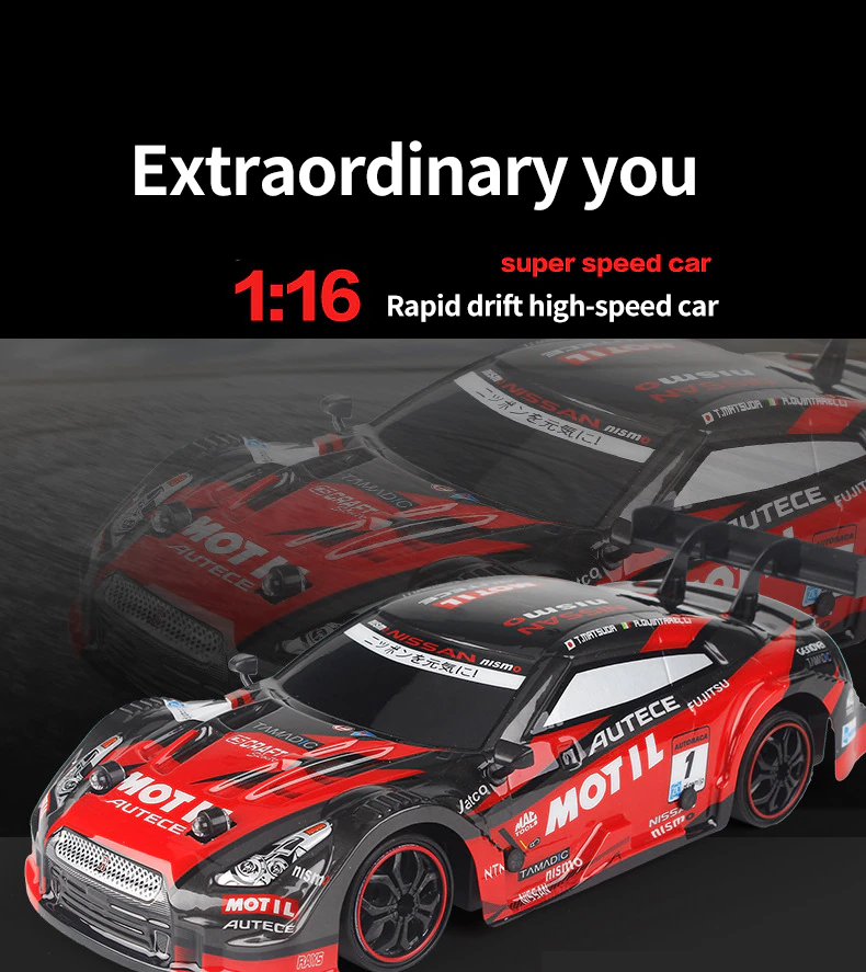 4WD Remote Control Drag Racing Drift Car