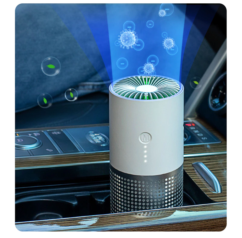 Portable Air Purifier Ozonizer HEPA Filters